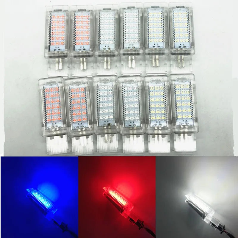 Lumière LED de plancher, coffre, boite à gants pour Golf 5 6 7 Jetta Passat B6 B7 B8 CC Tiguan Polo Seat