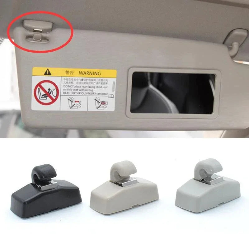 Attache de pare soleil pour VW Bora IV Golf 4 GTI Jetta A4 Passat B5 B6 Polo 9N Beetle Caddy Skoda Octavia 2 A5