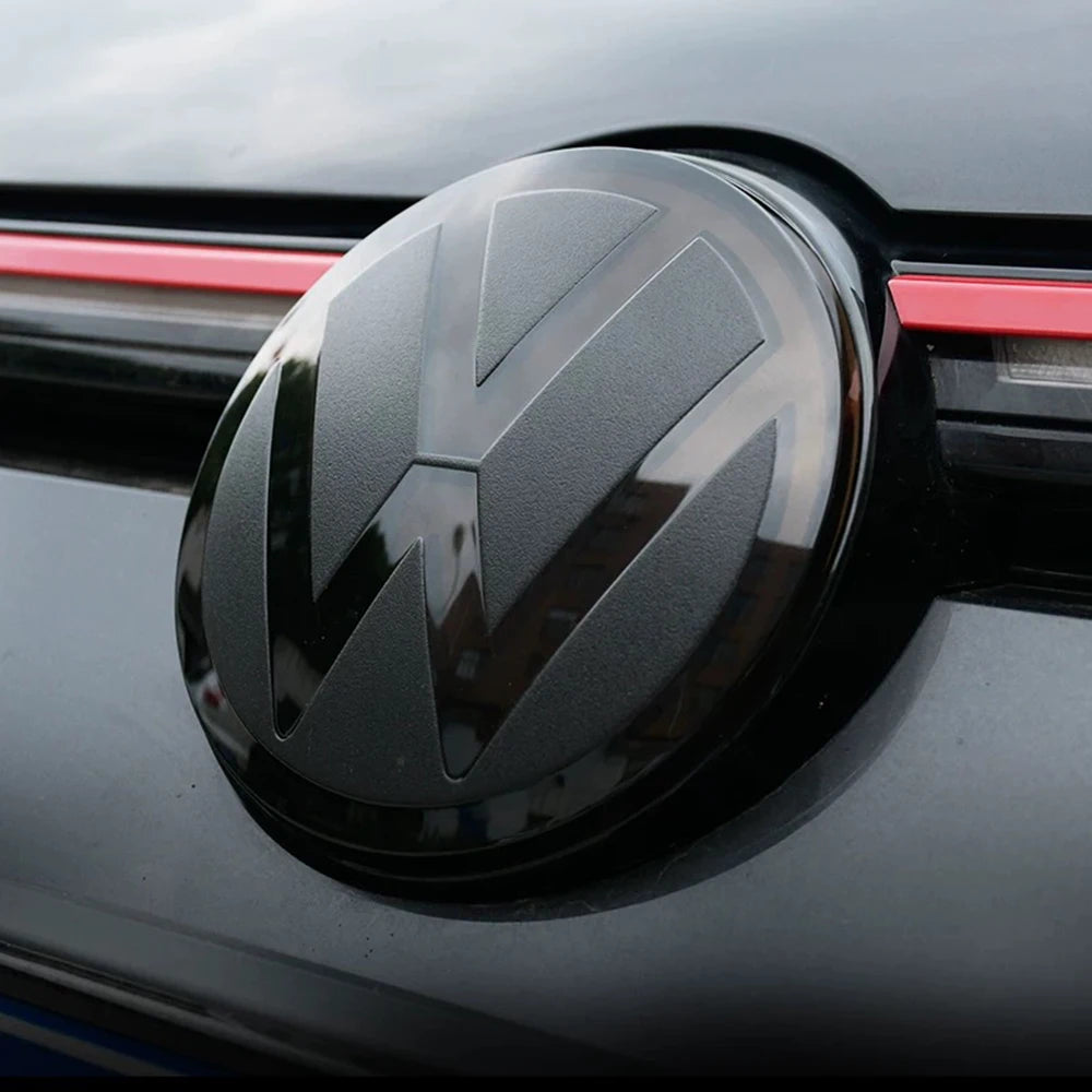 Lot de 2 logos Noir VW avant arrière