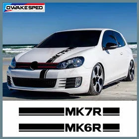 Stickers TCR TSI Golf pour VW Golf