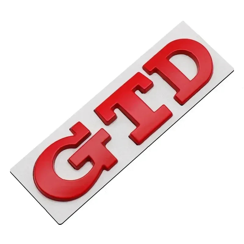 Logo Calandre et Hayon Golf GTD