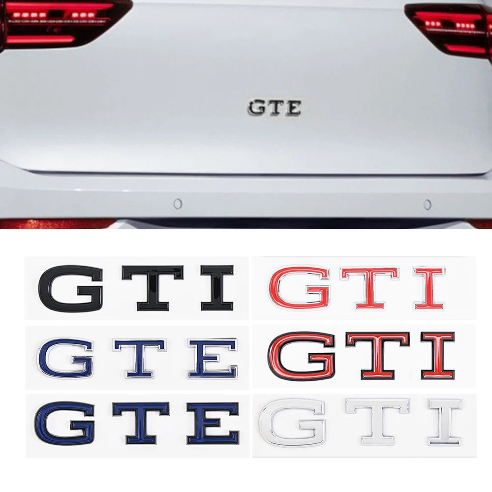 Logo GTI GTD GTE style Golf 8