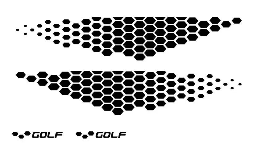 Stickers TCR TSI Golf pour VW Golf