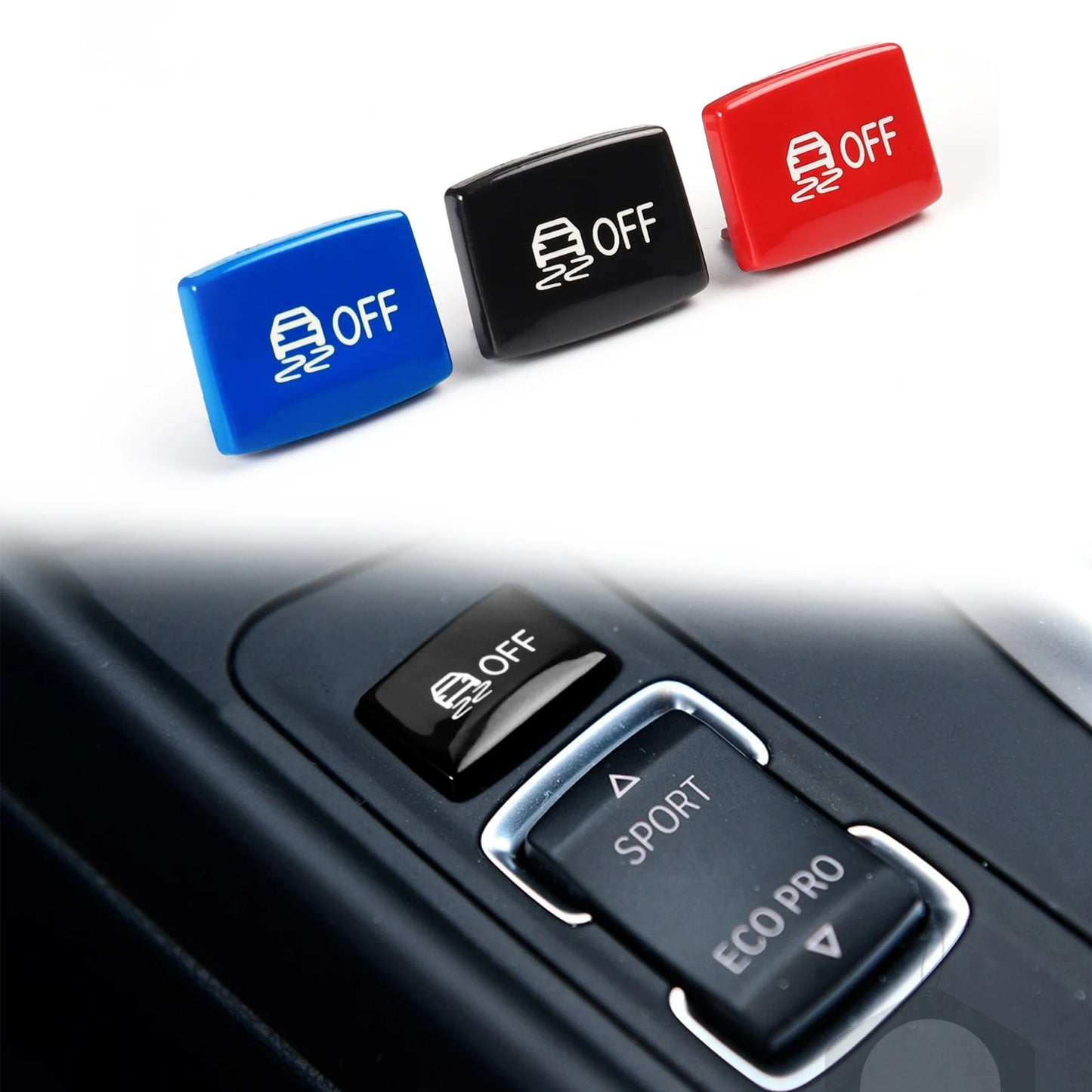 Boutons M Performance Sélecteur de conduite Parking Assist ESP OFF