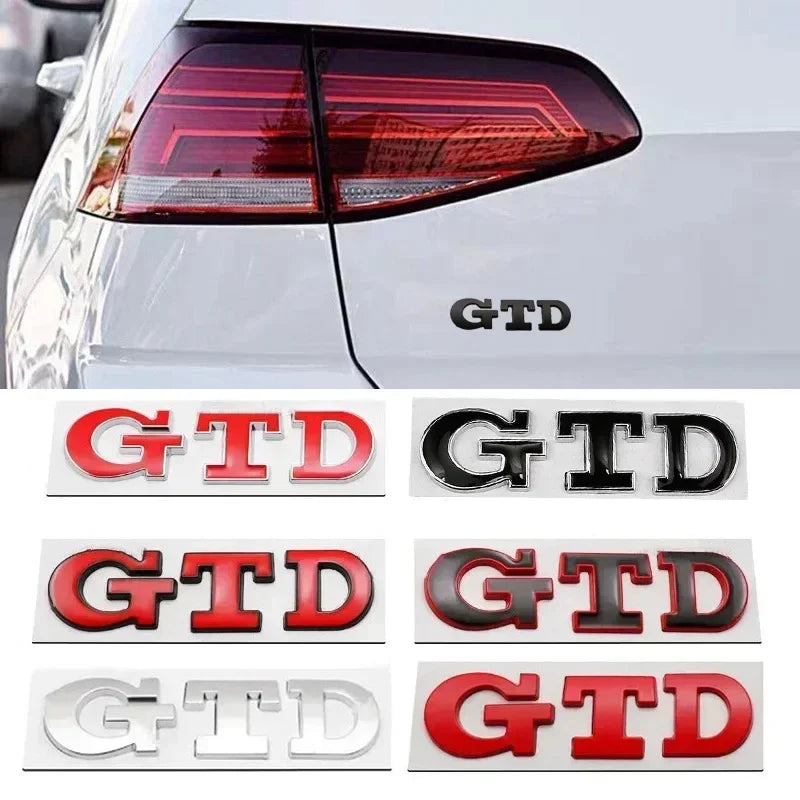 Logo Calandre et Hayon Golf GTD