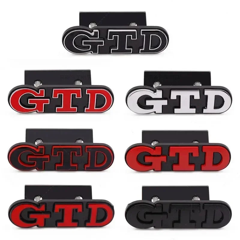 Logo Calandre et Hayon Golf GTD