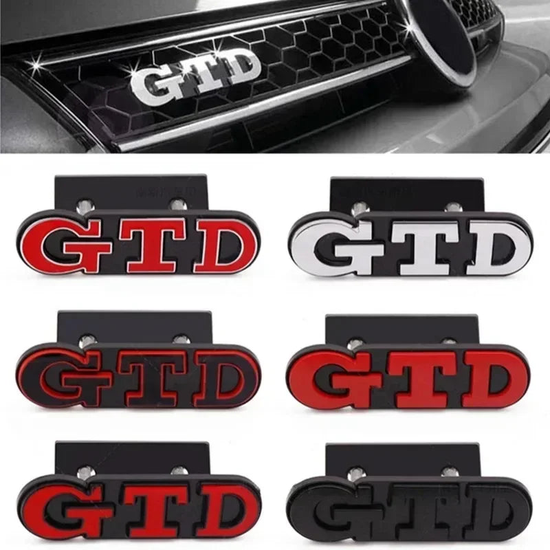 Logo Calandre et Hayon Golf GTD