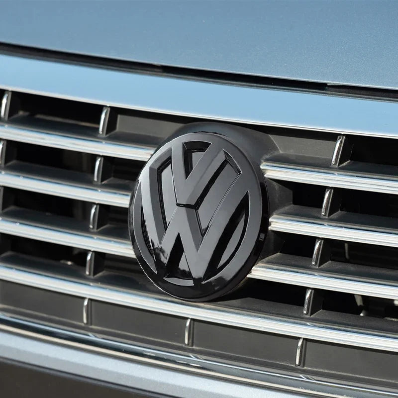 Lot de 2 logos VW Noir Golf 5