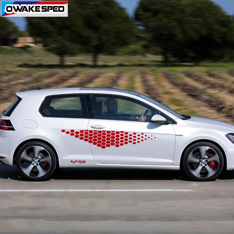 Stickers TCR TSI Golf pour VW Golf