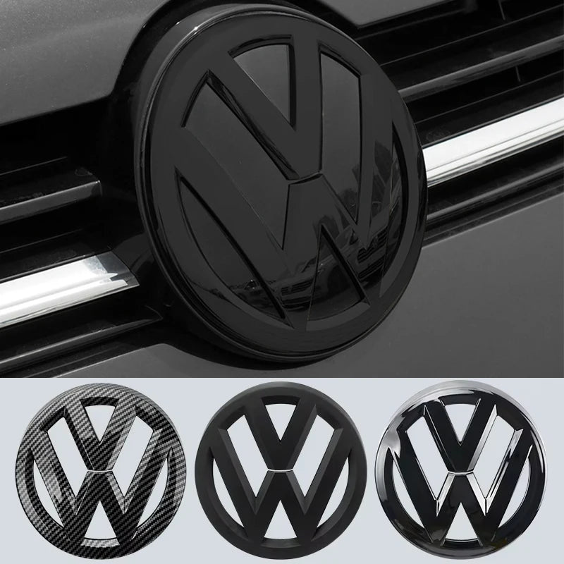 Lot de 2 logos VW Noir Golf 5