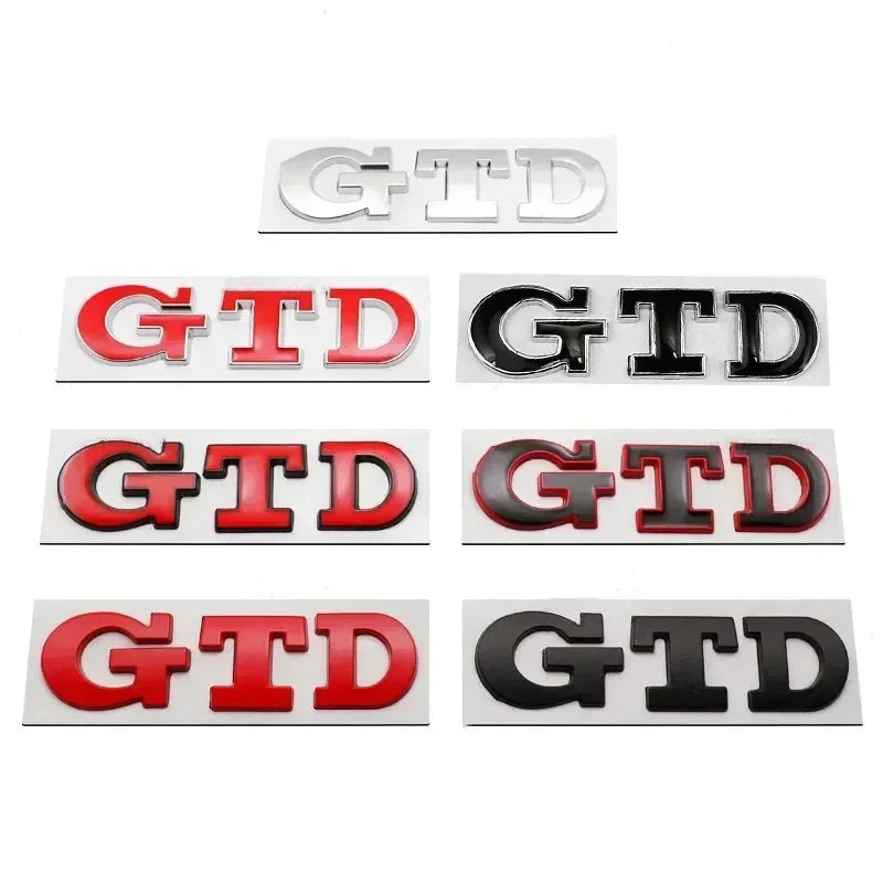 Logo Calandre et Hayon Golf GTD
