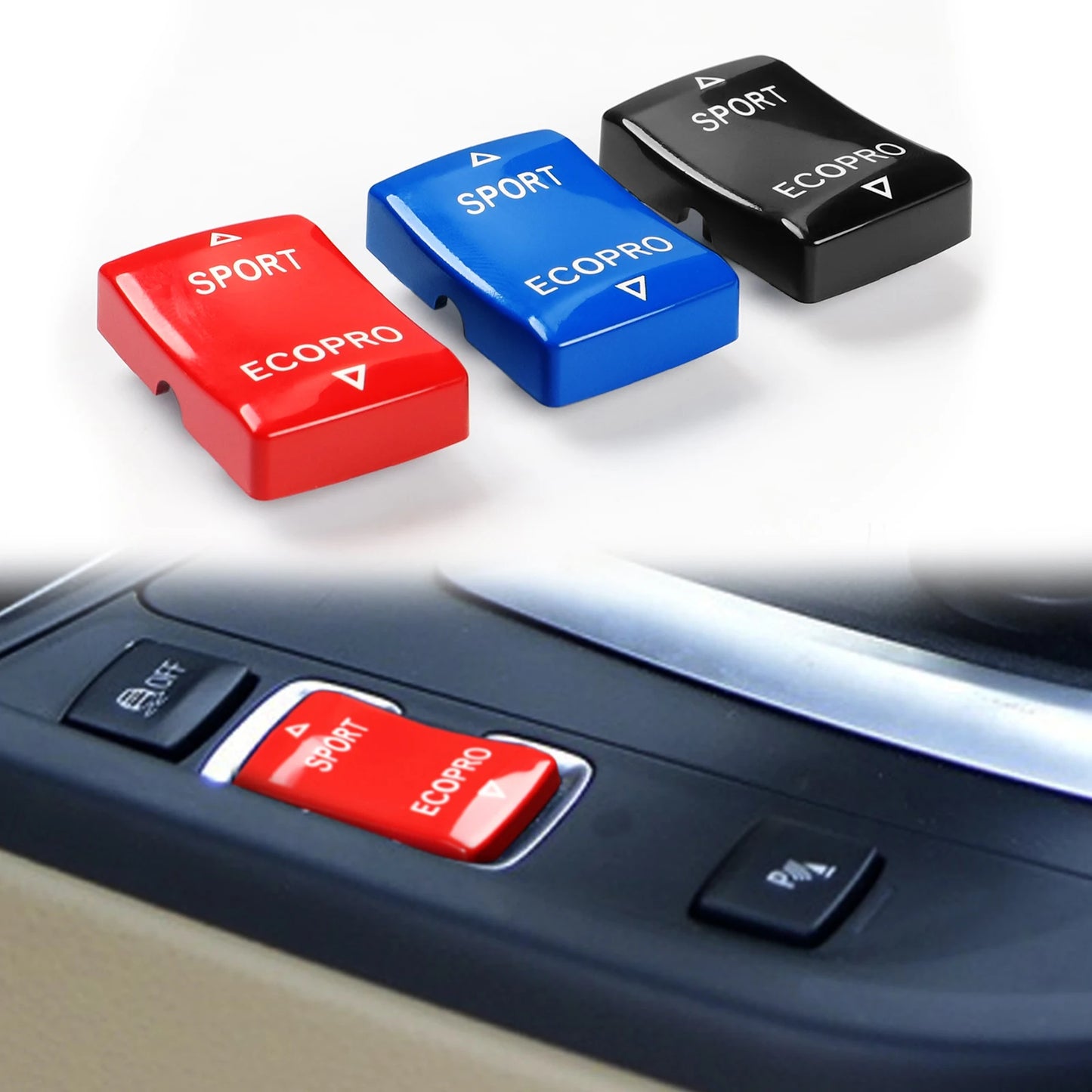 Boutons M Performance Sélecteur de conduite Parking Assist ESP OFF